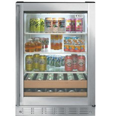 commercial mini fridge glass door