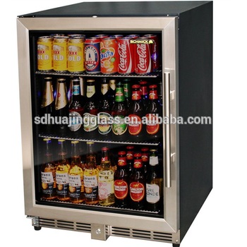 Glass Door for Fan Cooling Upright Display Showcase Drink Refrigerator Beer Cooler