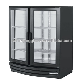 Glass Door for Fan Cooling Upright Display Showcase Drink Refrigerator Beer Cooler