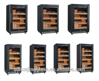 mini fridge minibar glass door