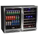 Thermostatic Glass Door Display Wine Cabinet for North American Market