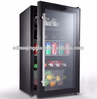 display mini small fridge bar hotel 100L