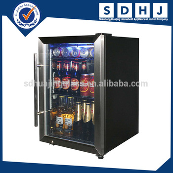 Bar Mini Display Fridge Glass Door Bar Beer Refrigerator