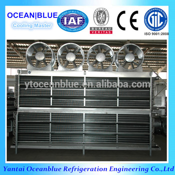 stainless steel tube and aluminium fin evaporator