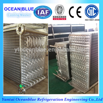 ammonia stainless steel tube and fin air cooler