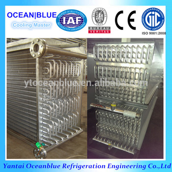 ammonia R717 steel tube air cooler