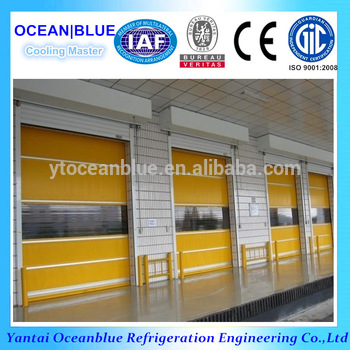 2016 New style flexible high performance industrial high speed rolling door