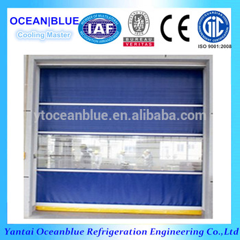 Electric operate warehouse fast rolling automatic door