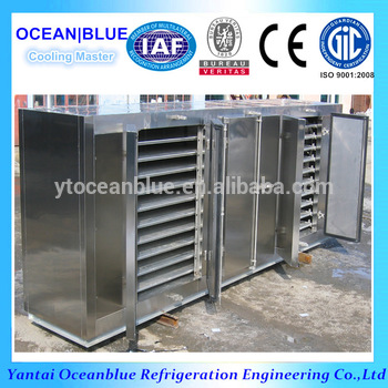 Energy Saving Shrimp Cold Horizontal Plate Freezer