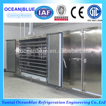 OEM hot sale shelf plate freezer for shrimp