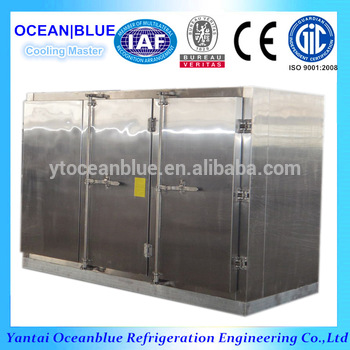 2016 new design aluminum plate contact freezer