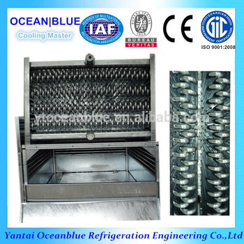 condensing exchanger hot dip galvanizing coil evaporating condenser
