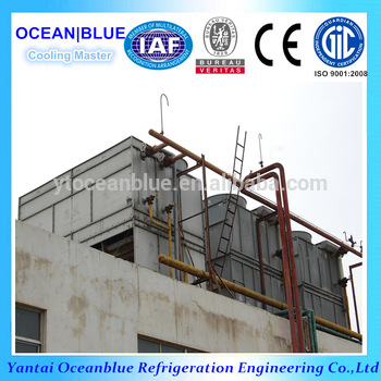 Industrial building water closed circuit cooling tower