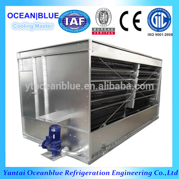 stainless steel tube water cooled condenser
