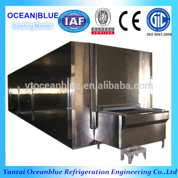 Mesh belt Tunnel Individual Quick Freezer