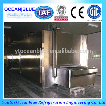 high quality net belt IQF freezer