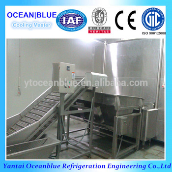 High Quality Custom Fluidized Quick Freezer Machine