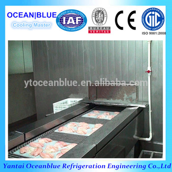 IQF Tunnel Freezer For Meat Processing