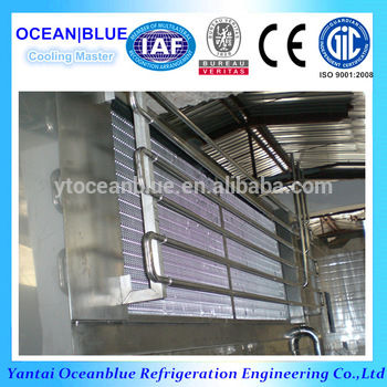 Overseas service engineer available low deep temperature iqf freezer cold room