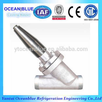 weld cast steel globe valve for ammonia cold room