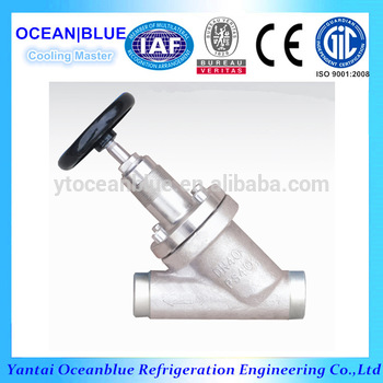 refrigeration ammonia valve for cold storage pipe