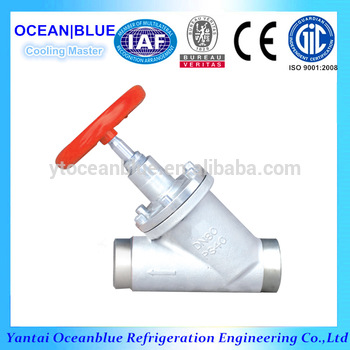 cast steel stop valve for compressor pipe
