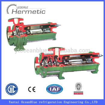 Hermetic CAM2 series refrigeration liquied ammonia pumps