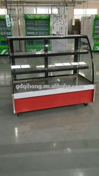 HG 1300 Air Cooling Type and Single temperature Style Counter top cake display showcase for bakery shop