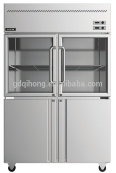 LCF 4M2D Glass 860L Commercial Fridge