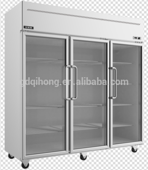 LCF 3S 1300L Stainless Steel Kitchen Fridge