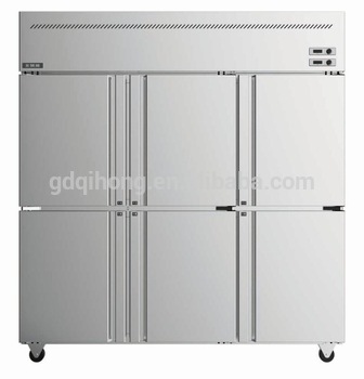 LCF 6M2D commercial restaurant fridge