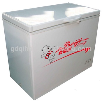 BD 358L 358L Solid Single Door Seafood Meat Fish Deep Freezer with CE CB SASO EER SONCAP Certificate