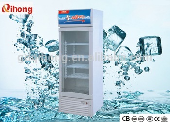 LC 213 213L Supermarket Air cooling Vertical Showcase refrigerator freezer 110V 250V with CE CB SASO SONCAP Certificate