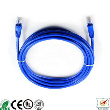 Pass Fluke Test rj45 connector 24AWG Copper Cat6UTP Patch Cord