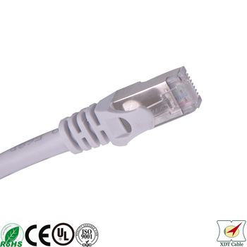 RoHS Copper PVC Jacket outdoor fiber UTP CAT6 patch cord