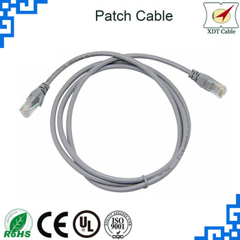 Patch Cable factory supply cat5 network extension cable utp cat5e lan cable 4pr 24awg