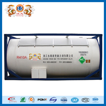 refrigerant gas r410a in 926l TON TANK