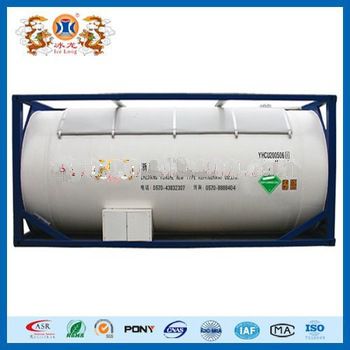 Refrigerant gas R125 OEM services with ISO Tank