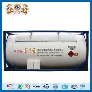Cooling refrigerant gas r152a