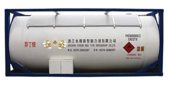 ISO Tank for Isobutane R600a refrigerant gas