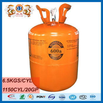 600A Refrigerant with 99 9 Purity in Cylinder of 14 3lb