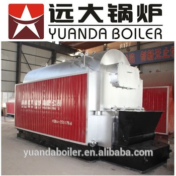 Chain grate stoker coal fired boiler furnace for steam