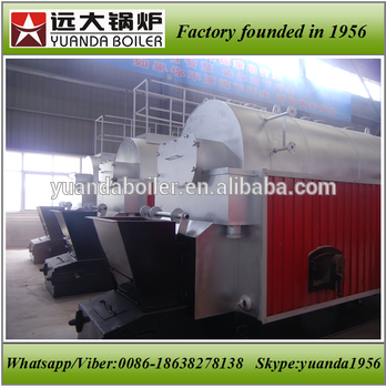 Coal biomass wood pellet fired 1000kg 1tph 1 ton steam boiler price