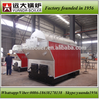 DZH fix grate biomass wood pellet steam mushroom sterilization boiler biomass wood boiler