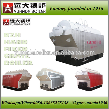 DZH fix grate biomass wood pellet steam mushroom sterilization boiler biomass wood boiler