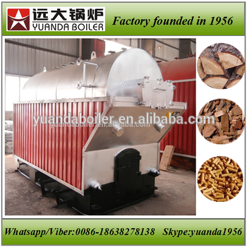 1000kg 2000kg small steam generator wood fire