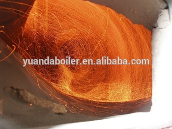 High heat efficiency biomass pellet steam generator