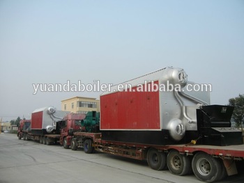 High heat efficiency biomass pellet steam generator