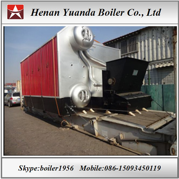 Biomass coconut shell fired boiler