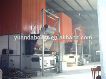 Coal biomass pellet thermal oil boiler used in rubber industry thermal oil heater